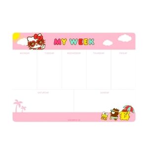 Hello Kitty Weekly Planner Pad